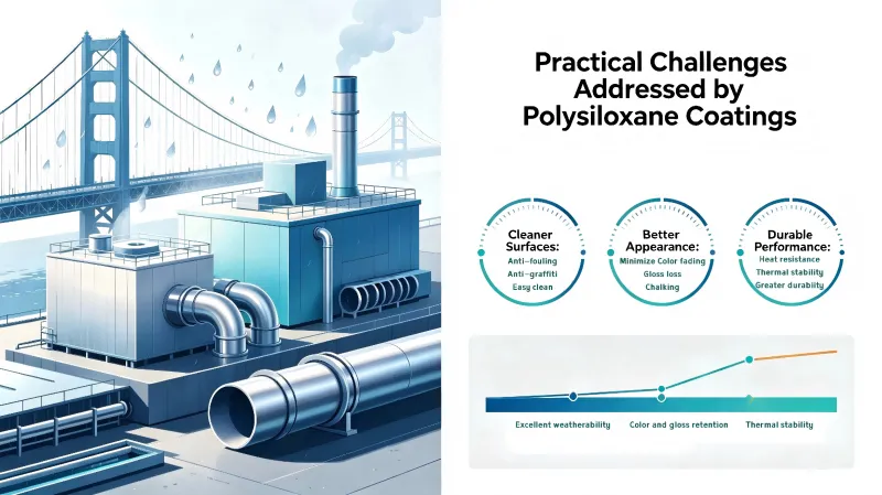 What Pratical Challenges Can Polysiloxane Coatings Solve Beyond Weather Resistance?