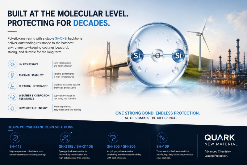 The Chemistry Behind Long-Lasting Coatings: How Polysiloxane Resins Deliver Superior Durability