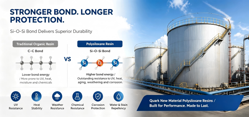 The Chemistry Behind Long-Lasting Coatings: How Polysiloxane Resins Deliver Superior Durability